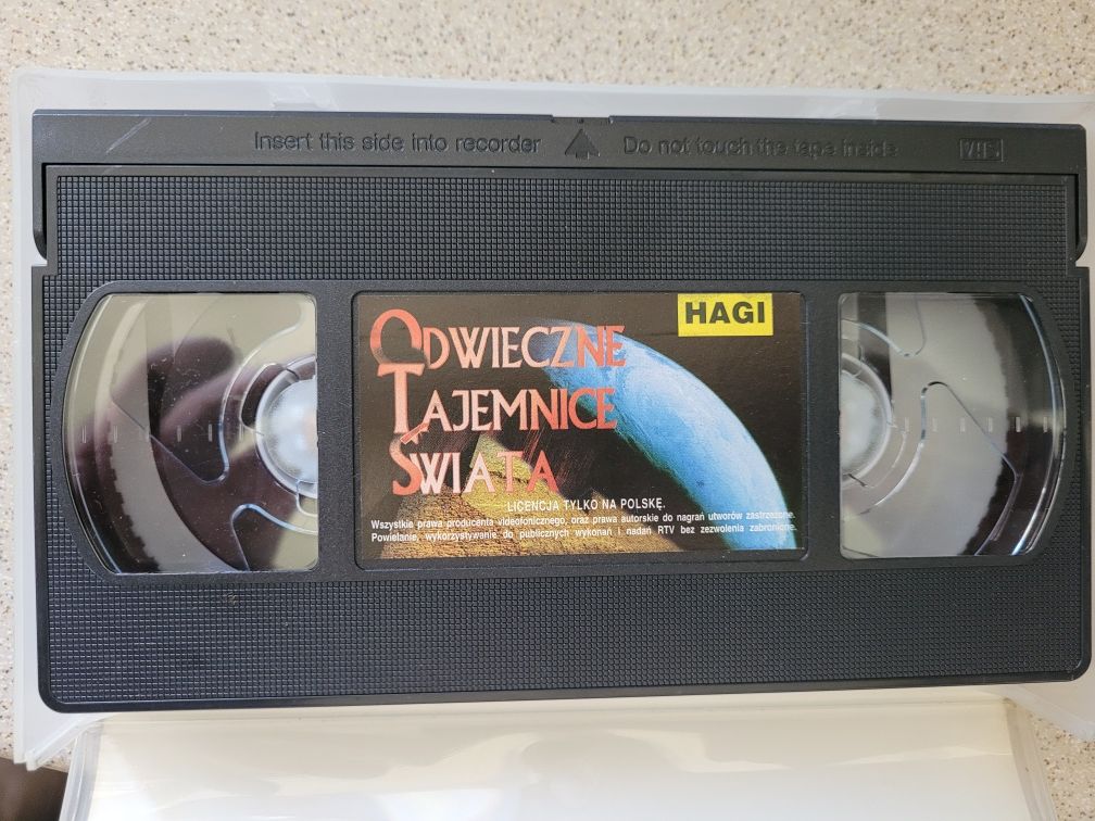 VHS+DVD Odwieczne tajemnice świata 1995 Hagi