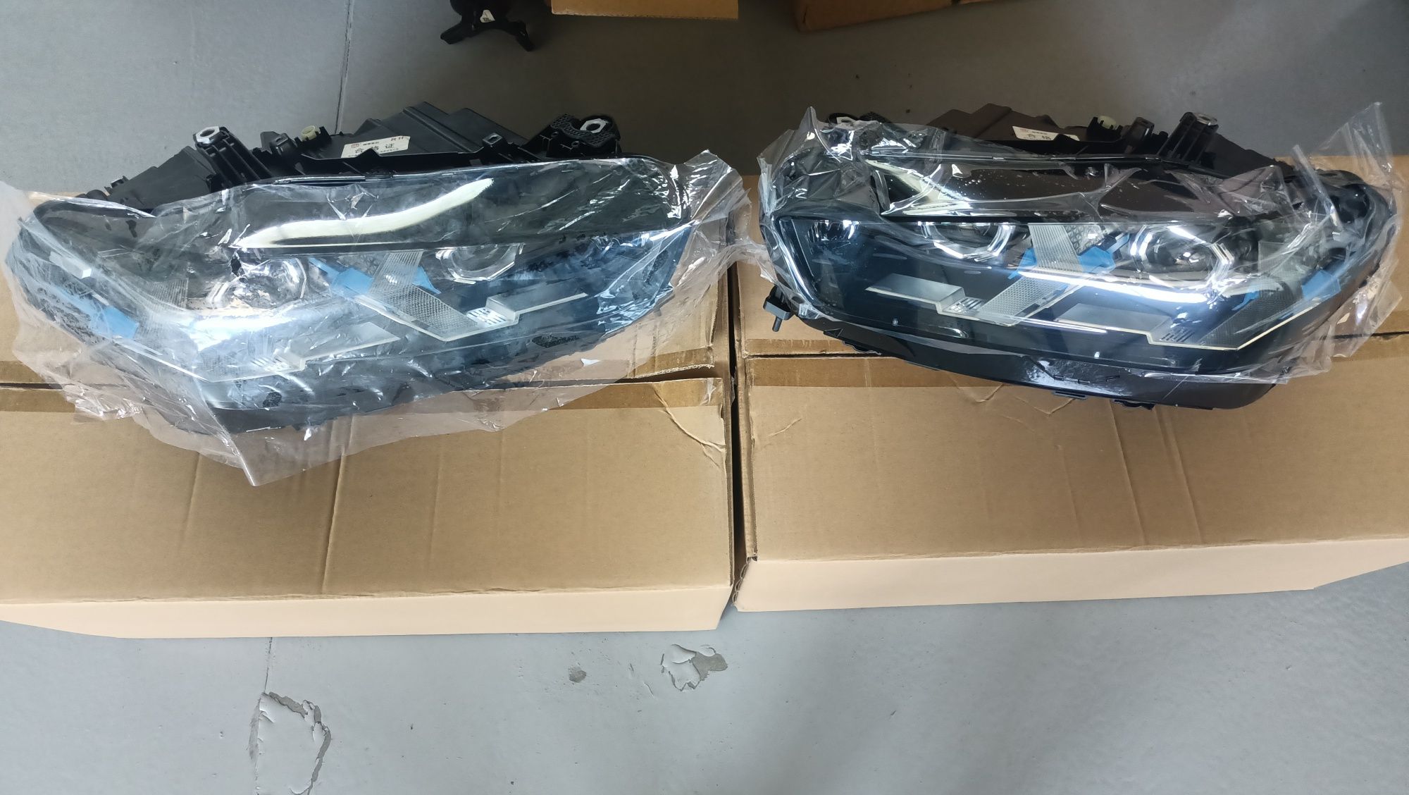 Оптика Full LED в стиле  LCI 2023+ для BMW x5/x6, G05/G06 2018-2022