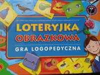 Gra logopedyczna LOTERYJKA OBRAZKOWA nauka poprawnej wymowy