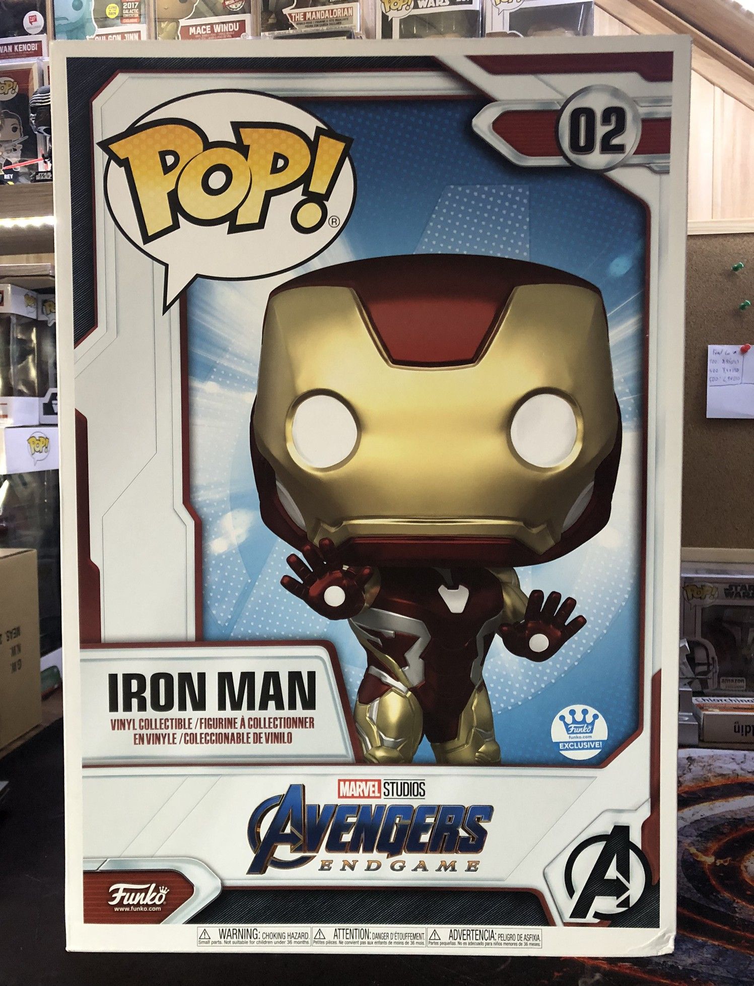 Funko Pop Marvel 2 Iron Man 18cali #1