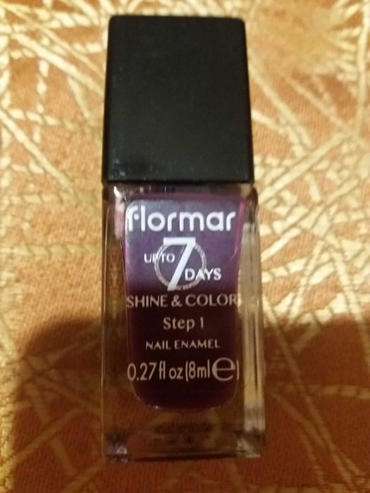 Лак для ногтей Flormar Shine & Color № 011 Purple magnet, 8 мл