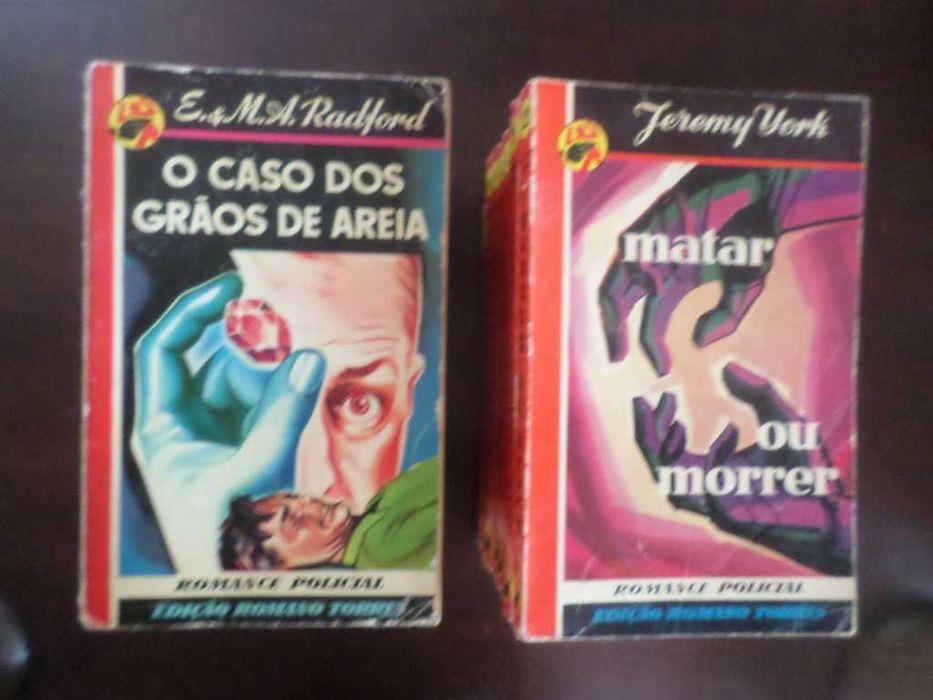 Colecção Escaravelho de Ouro e outros policiais antigos