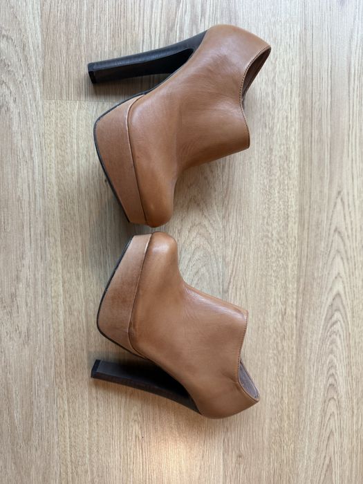 Botins de salto alto camel Steve Madden, 36