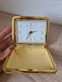 Stary zegarek, budzik podróżny Europa 2 jewels