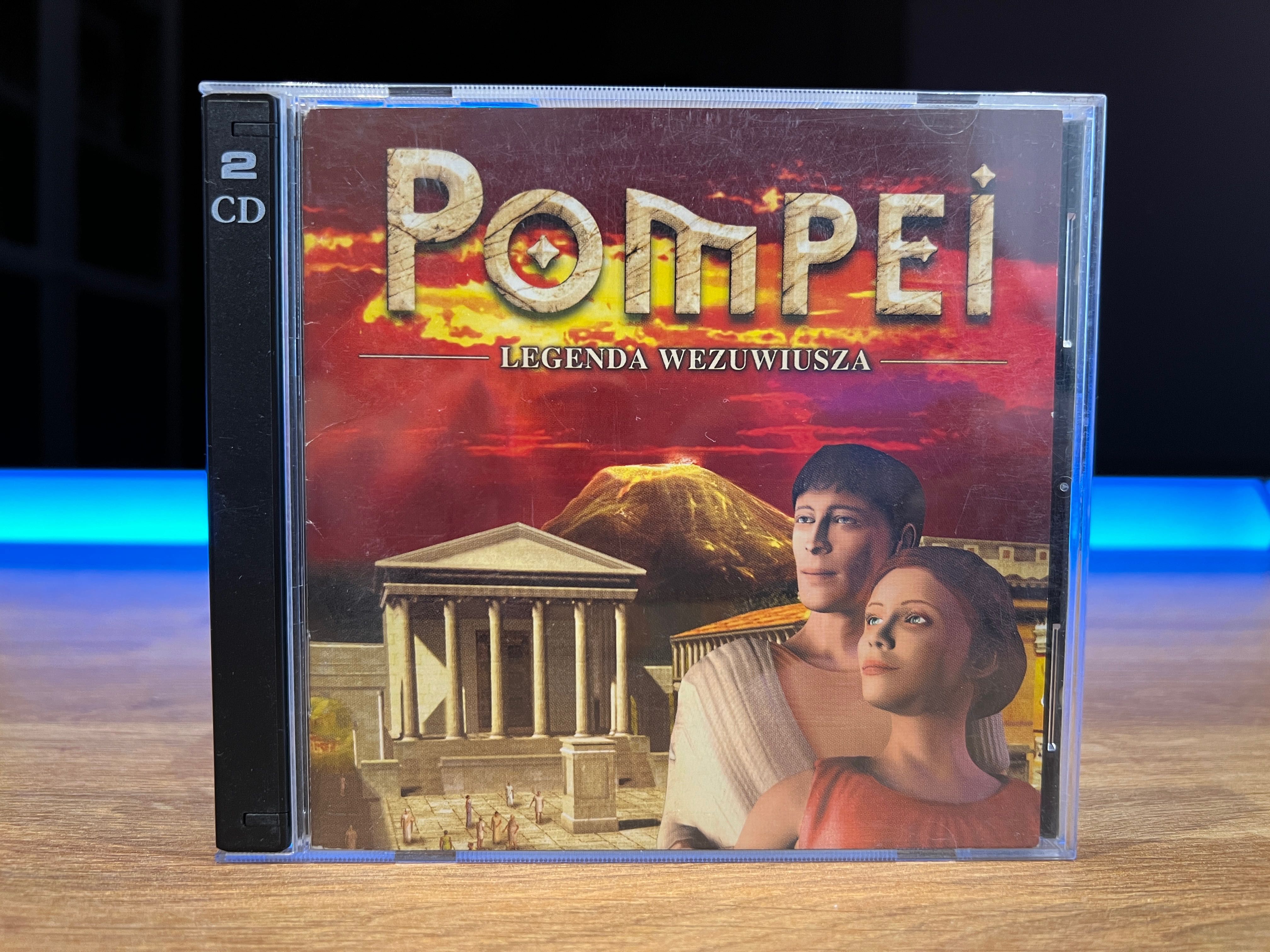 Pompei Legenda Wezuwiusza (PC PL 2000) Jewel Case premierowe wydanie
