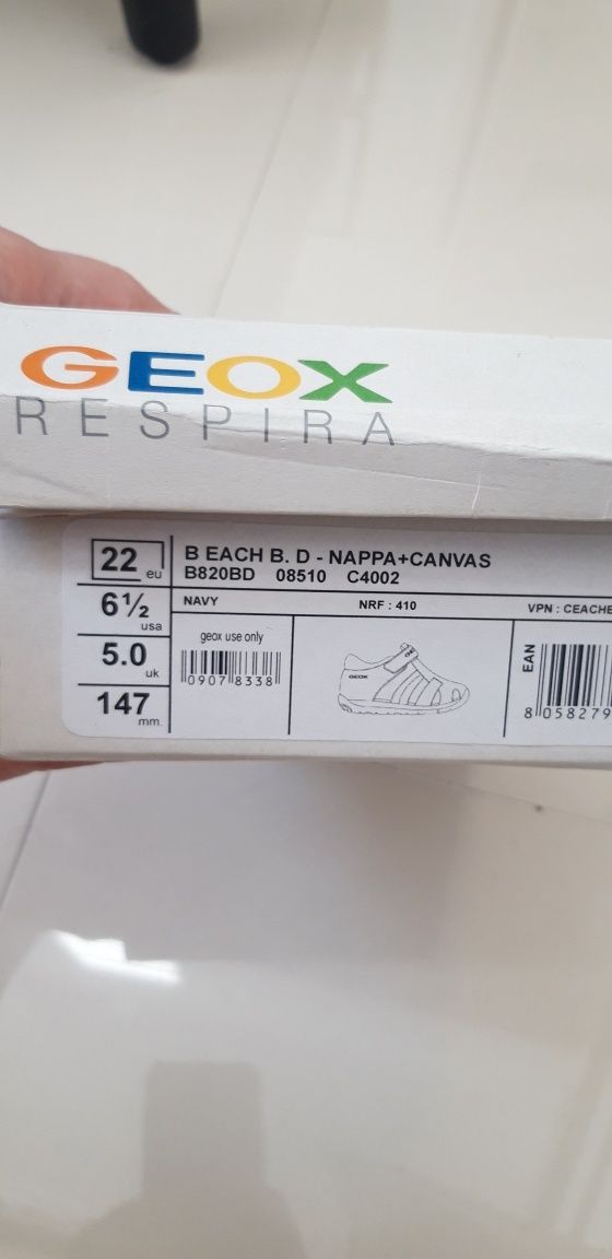 Sandały chłopięce Geox 22