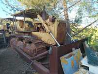 Bulldozer Caterpillar D6c + Komatsu D50A + Alfaias
