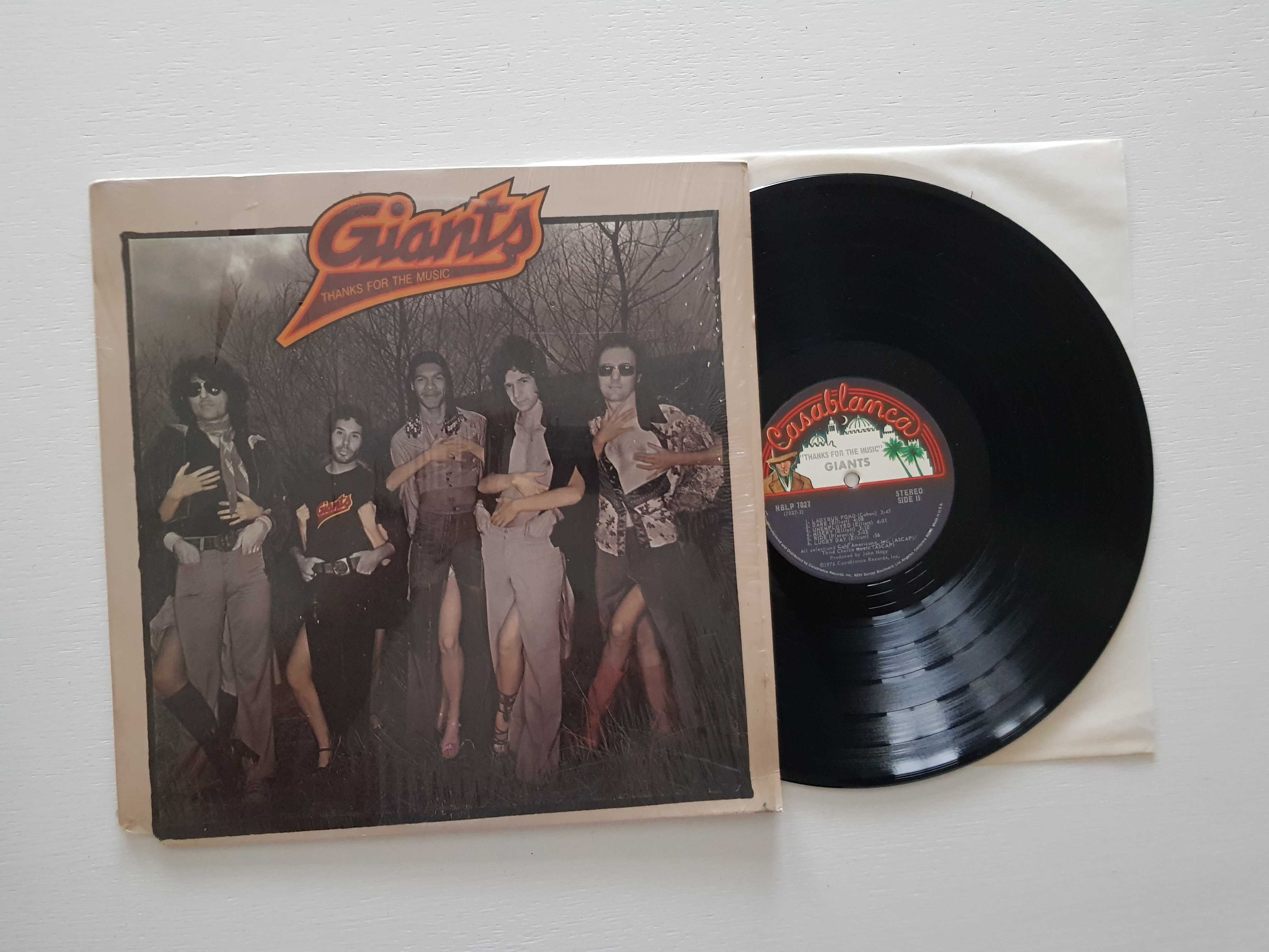 Giants  – Thanks For The Music  LP*3100