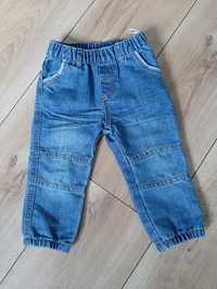 Spodnie jeansy C&A r.80