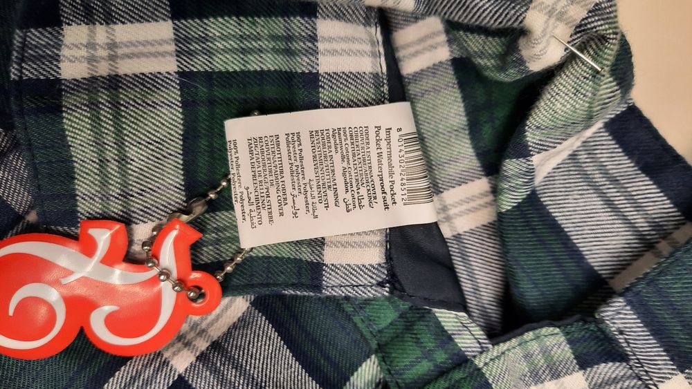 Capa impermeável para cão