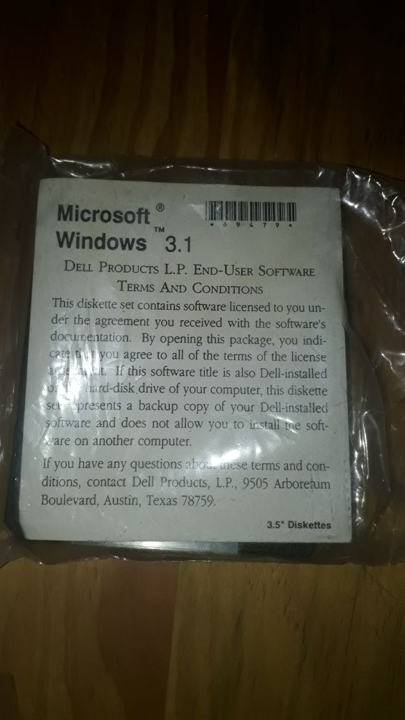 Sistema operativo Windows 3.1
