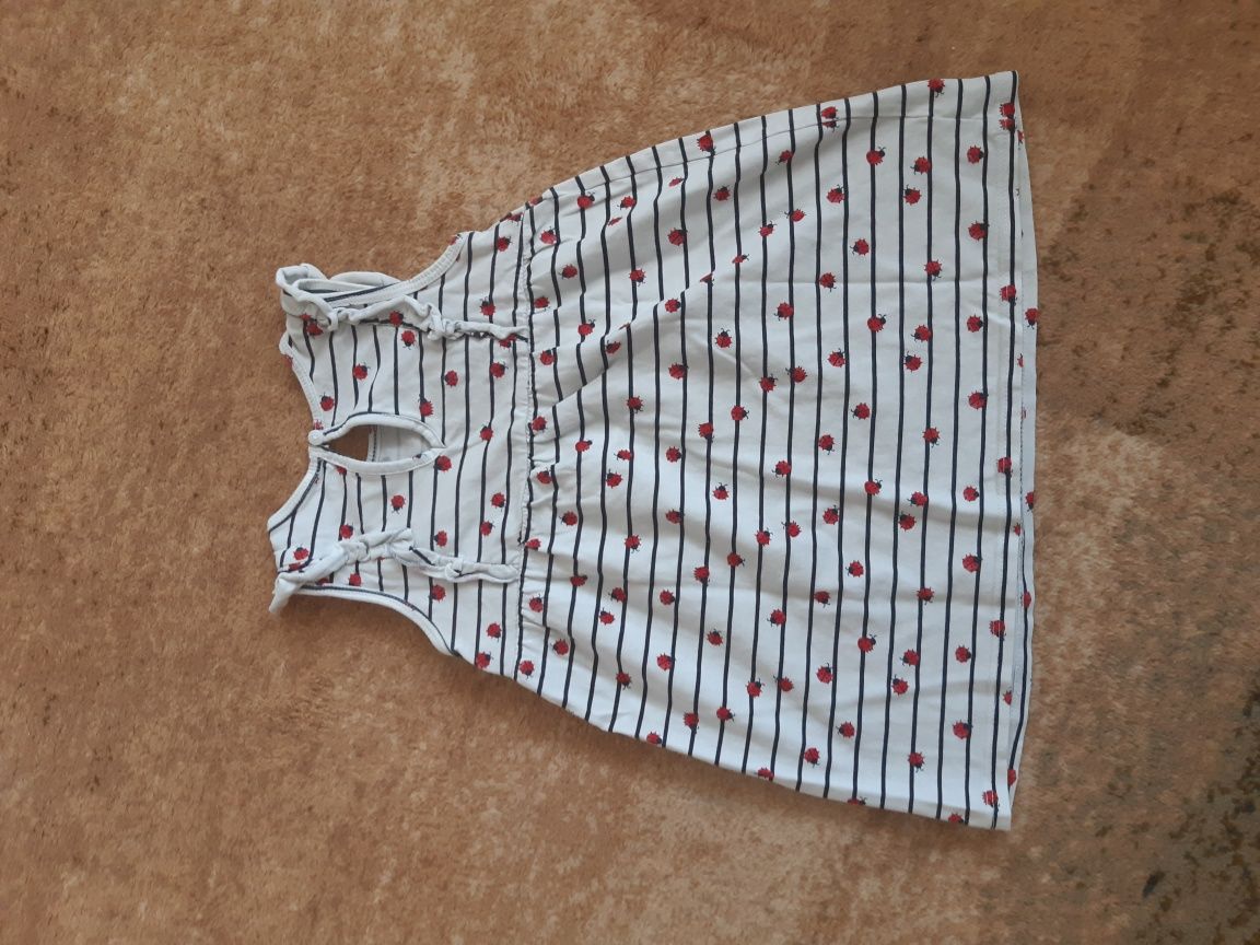 Sukienka sukieneczka w biedronki h&m 80 86