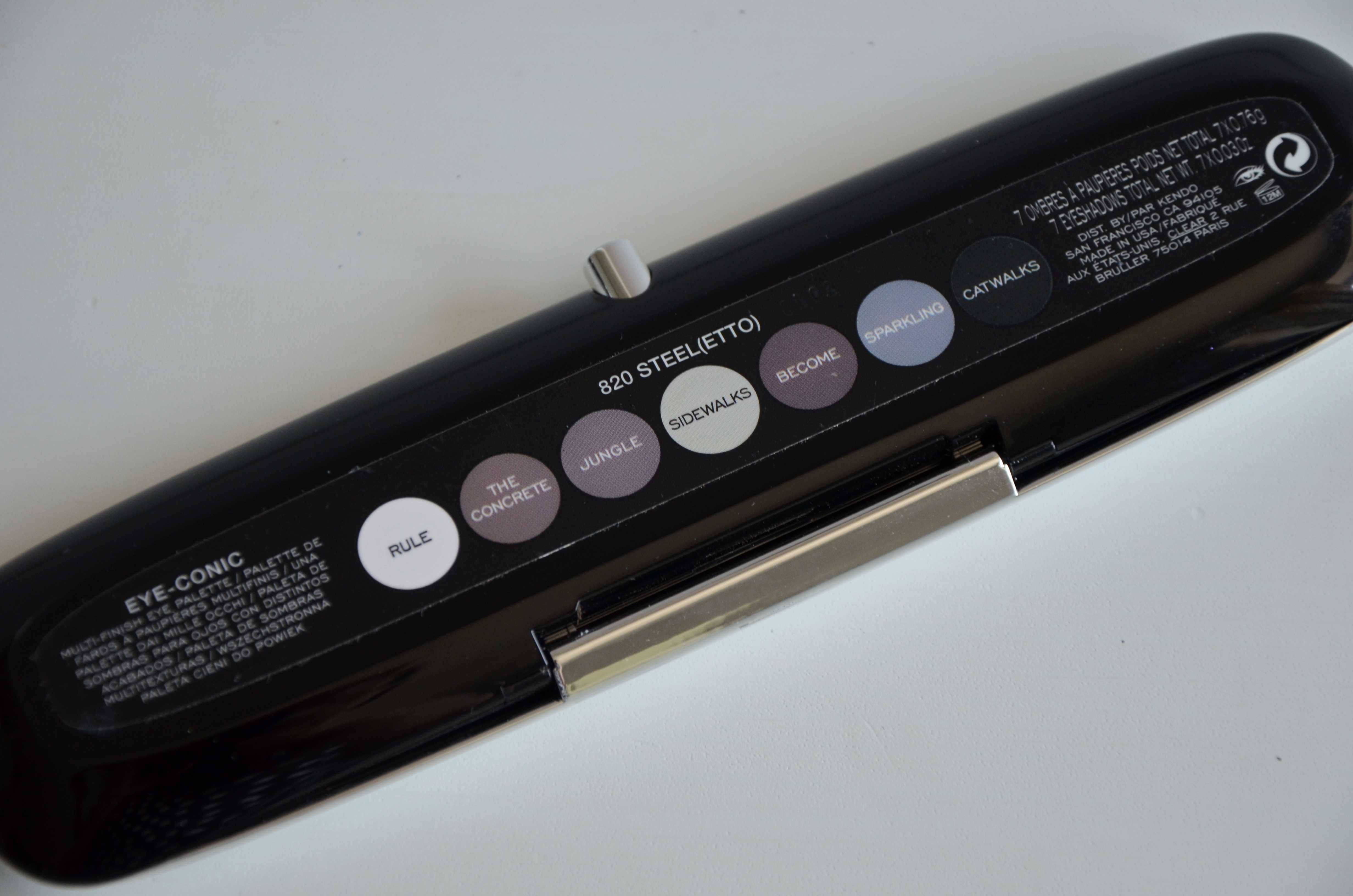Marc Jacobs Eye-Conic Eyeshadow Palette 820 Steeletto paleta cieni