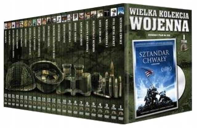 Wielka kolekcja wojenna 23 szt. Dvd