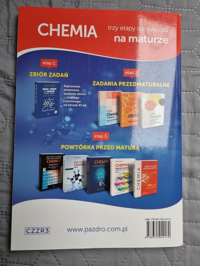 Chemia rozszerzona 966 zadań CKE z rozwiązaniami