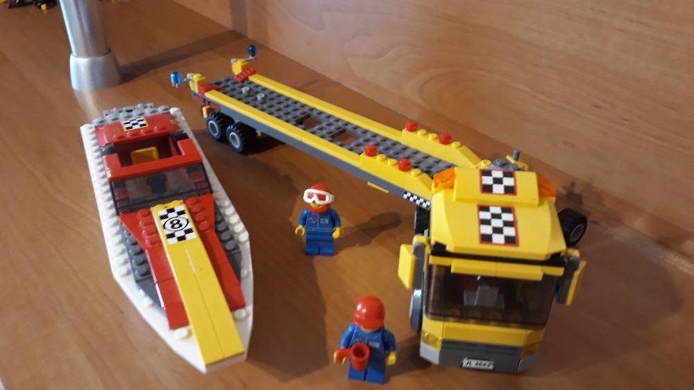 Lego City 4643 Transporter Motorówek