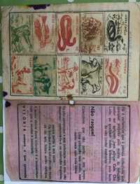 Caderneta Vitórias de animais completa de 1960
