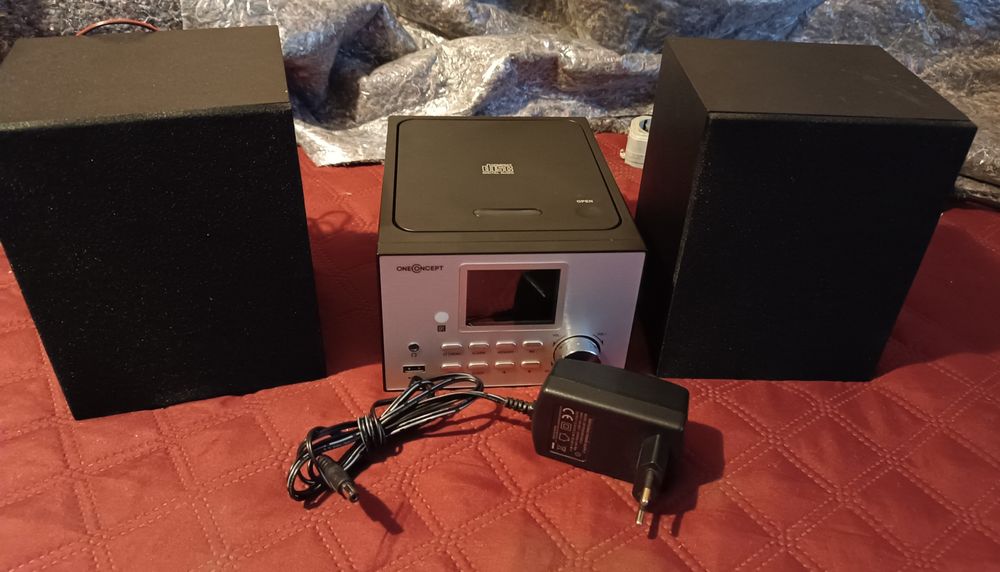 Інтернет-радіо OneConcept Wifi Streamo, срібне