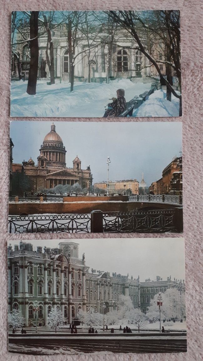 Zestaw pocztówek Leningrad