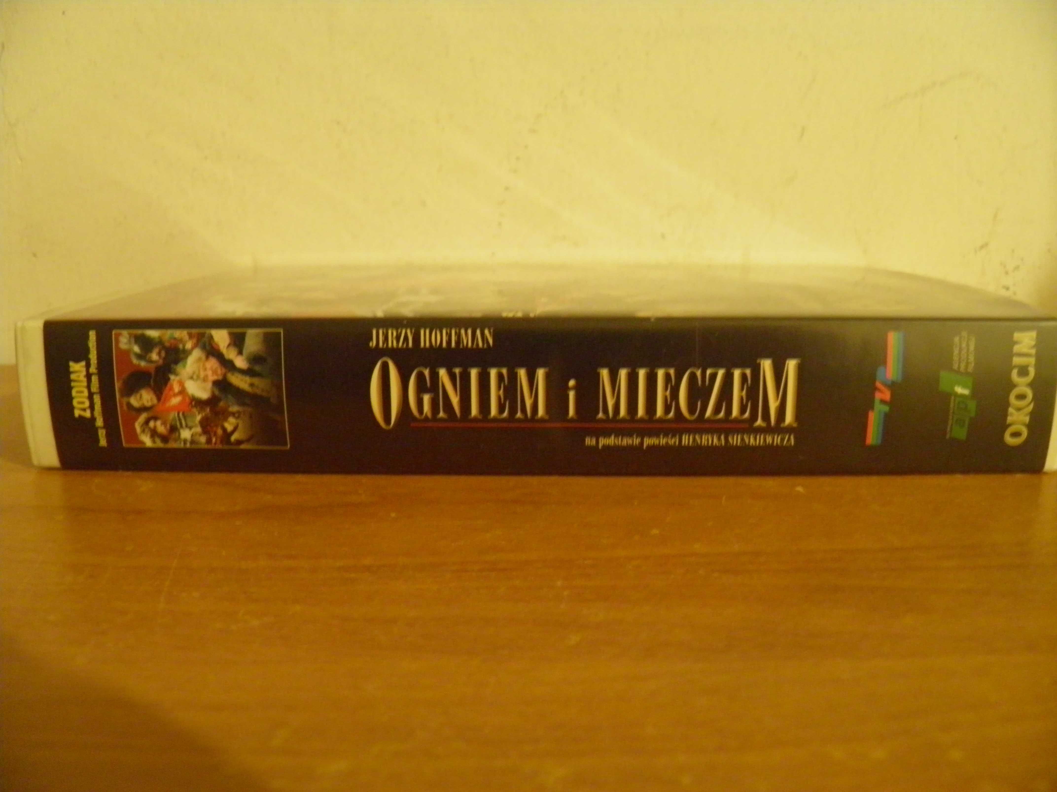 Ogniem i mieczem kaseta VHS