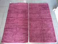 Conjunto de 2 tapetes beringela