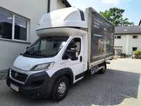 Fiat Ducato Firmowy bus plandeka od pierwszego właściciela.