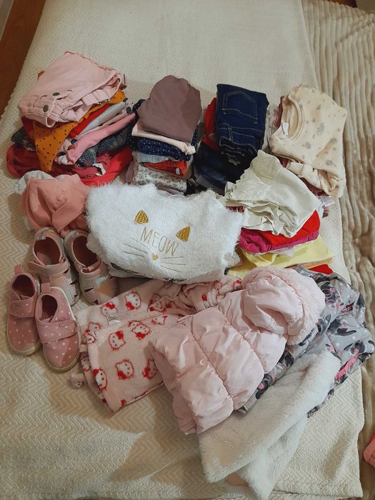 Ubrania dla dziewczynki 86-92