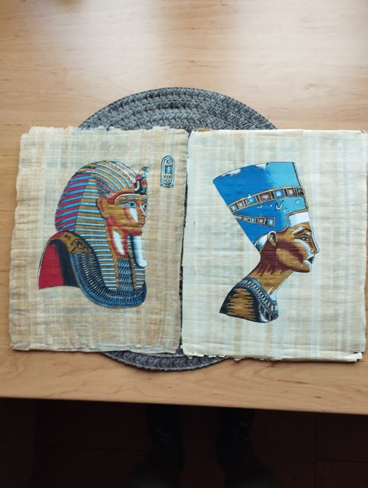Oryginalne egipskie papirusy, vinted