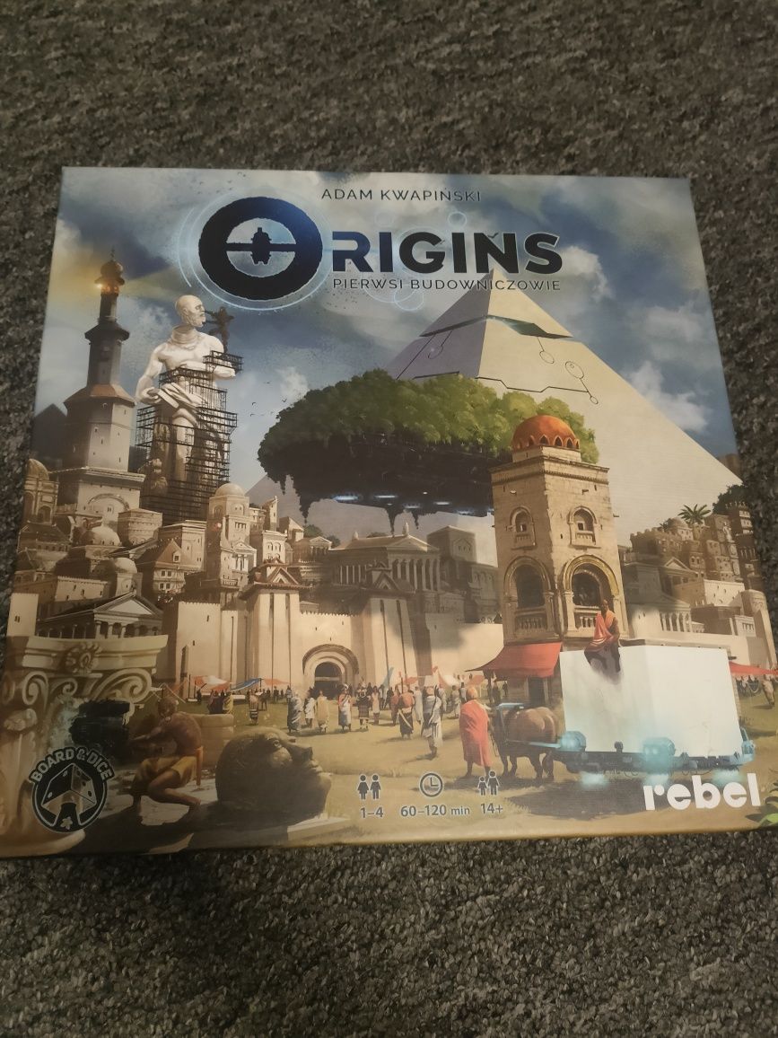 Gra planszowa Origins pierwsi budowniczowie