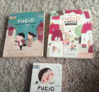 Książki dla dzieci Pucio i sensoryczno- dzwiekowe