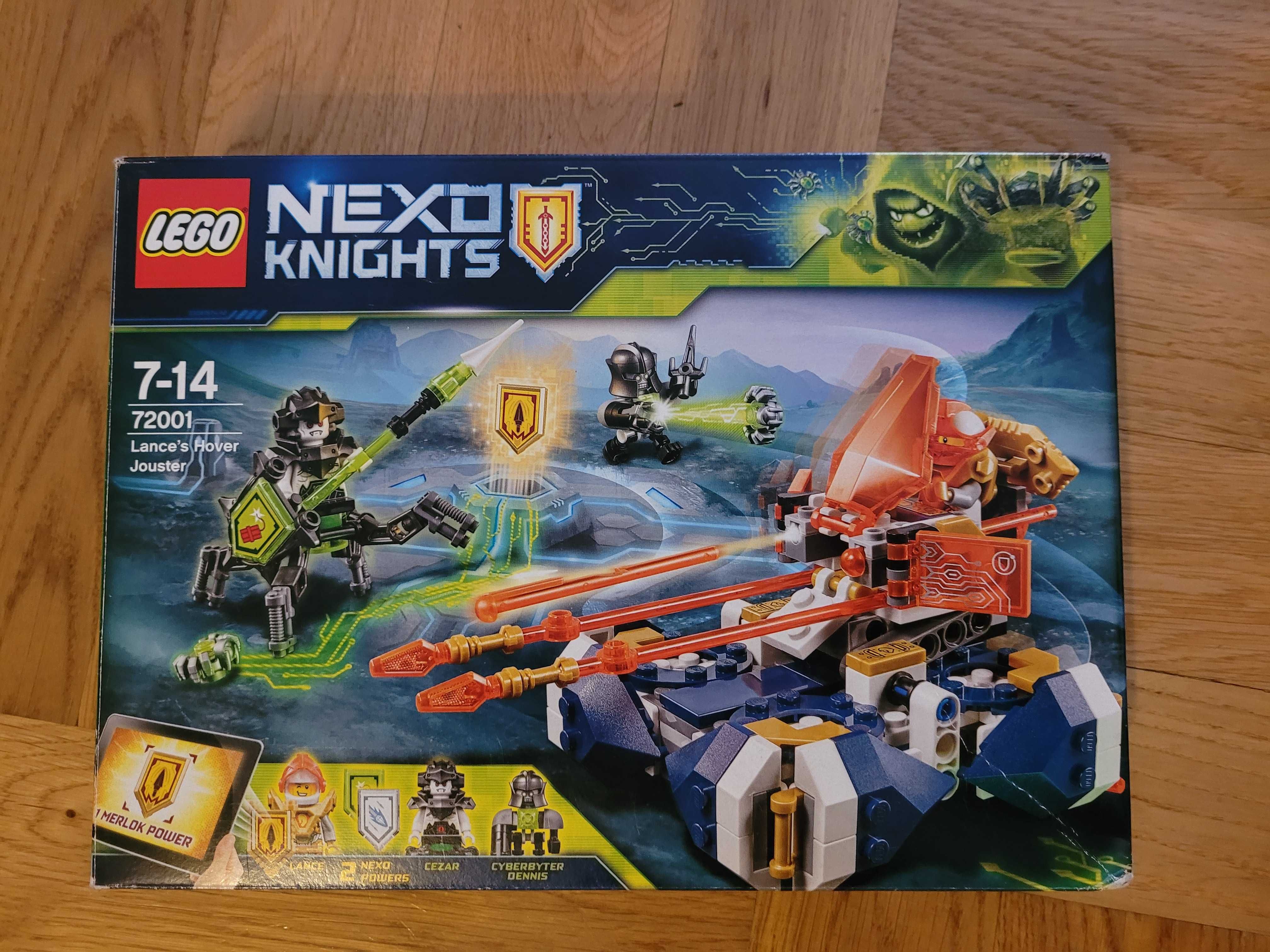 Lego Nexo Knights 2 zest.: Katap.Chaosu 70311, Poduszkow.Lance'a 72001