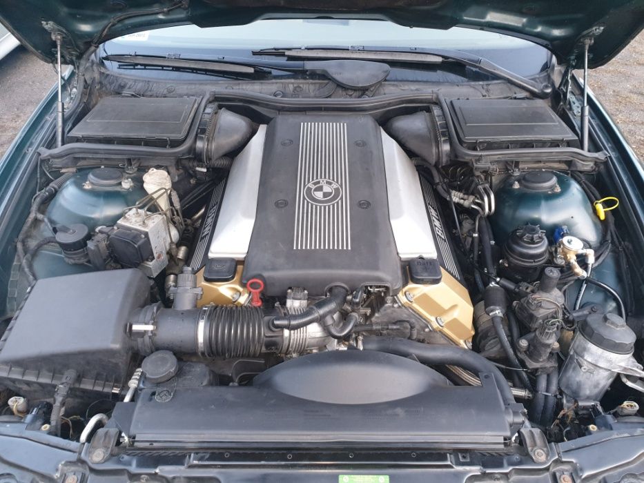 Części BMW E39 540i 4.4i M62 286KM Cała na części Oxfordgrun