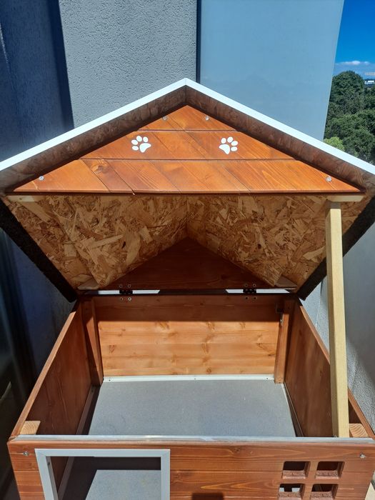 Casota com isolamento térmico