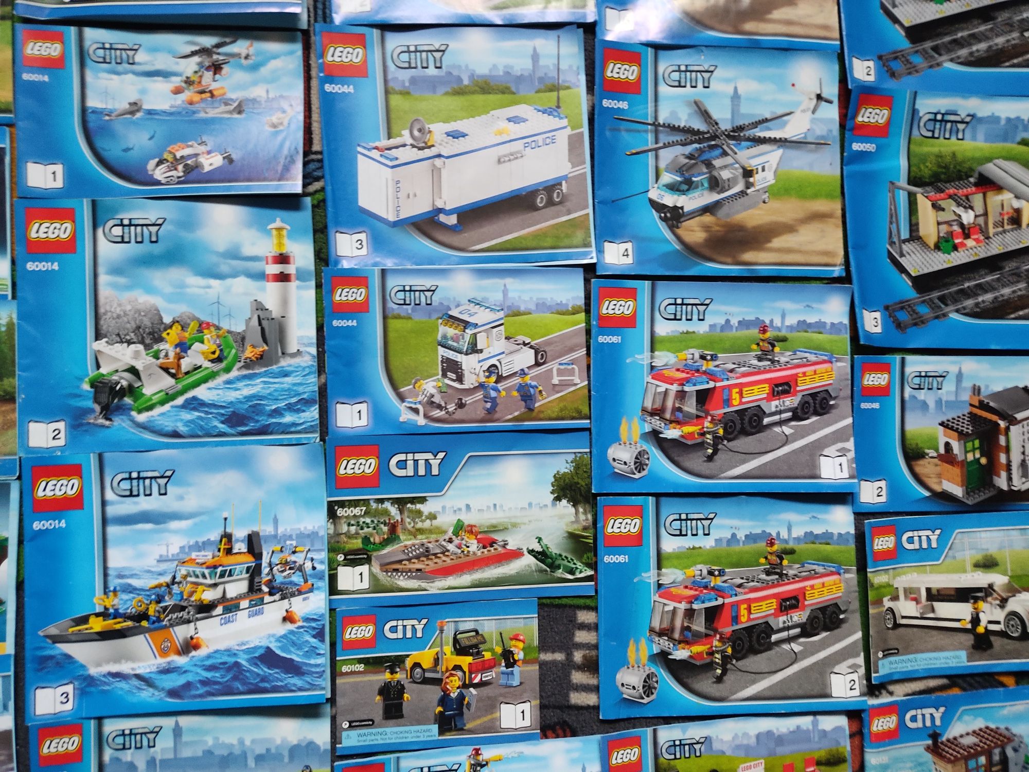 Lego City instrukcje 30 sztuk