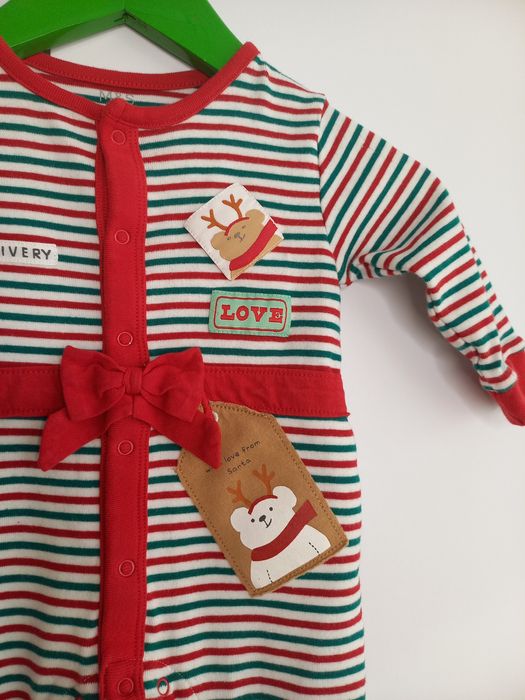 Новорічний костюм,  боді, сліп, чоловічок для малюка  на 3- 6