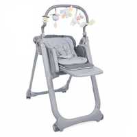 Продам б/у Стільчик для годування Chicco Polly Magic Relax Gray