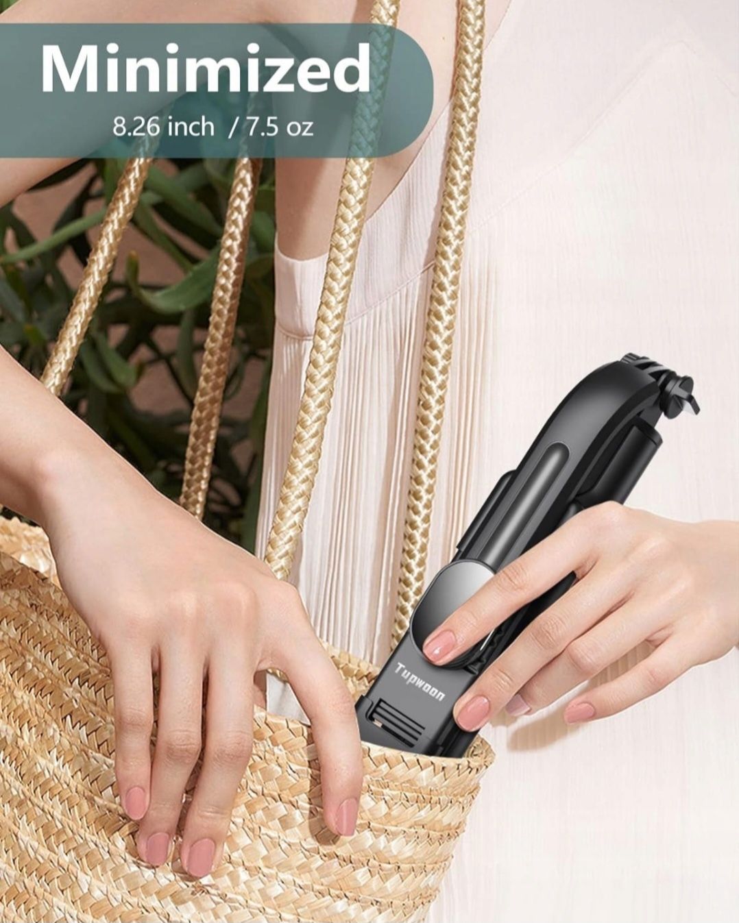Selfie-stick Tupwoon Q02MP czarny