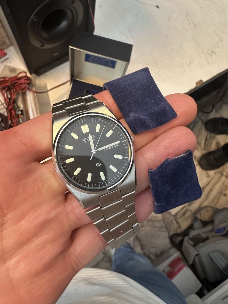 Zegarek Seiko SQ z 1981 roku 36mm