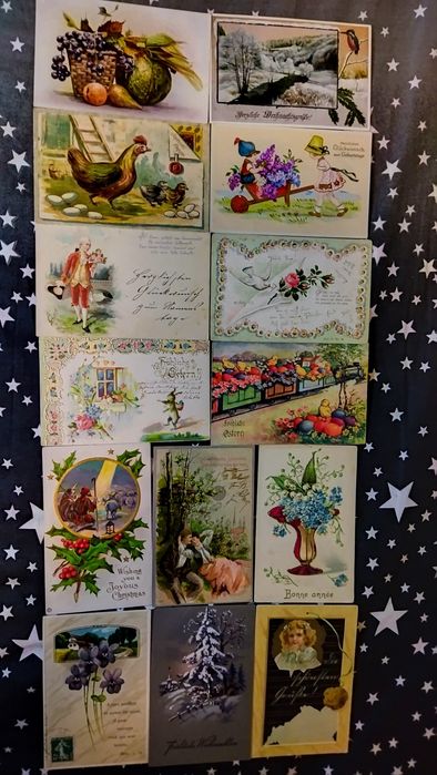 Старинные открытки. Антиквариат.