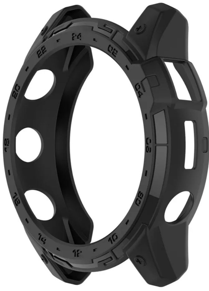 Pasek nylonowy i etui silikonowe dla Garmin Fenix 6X 7X