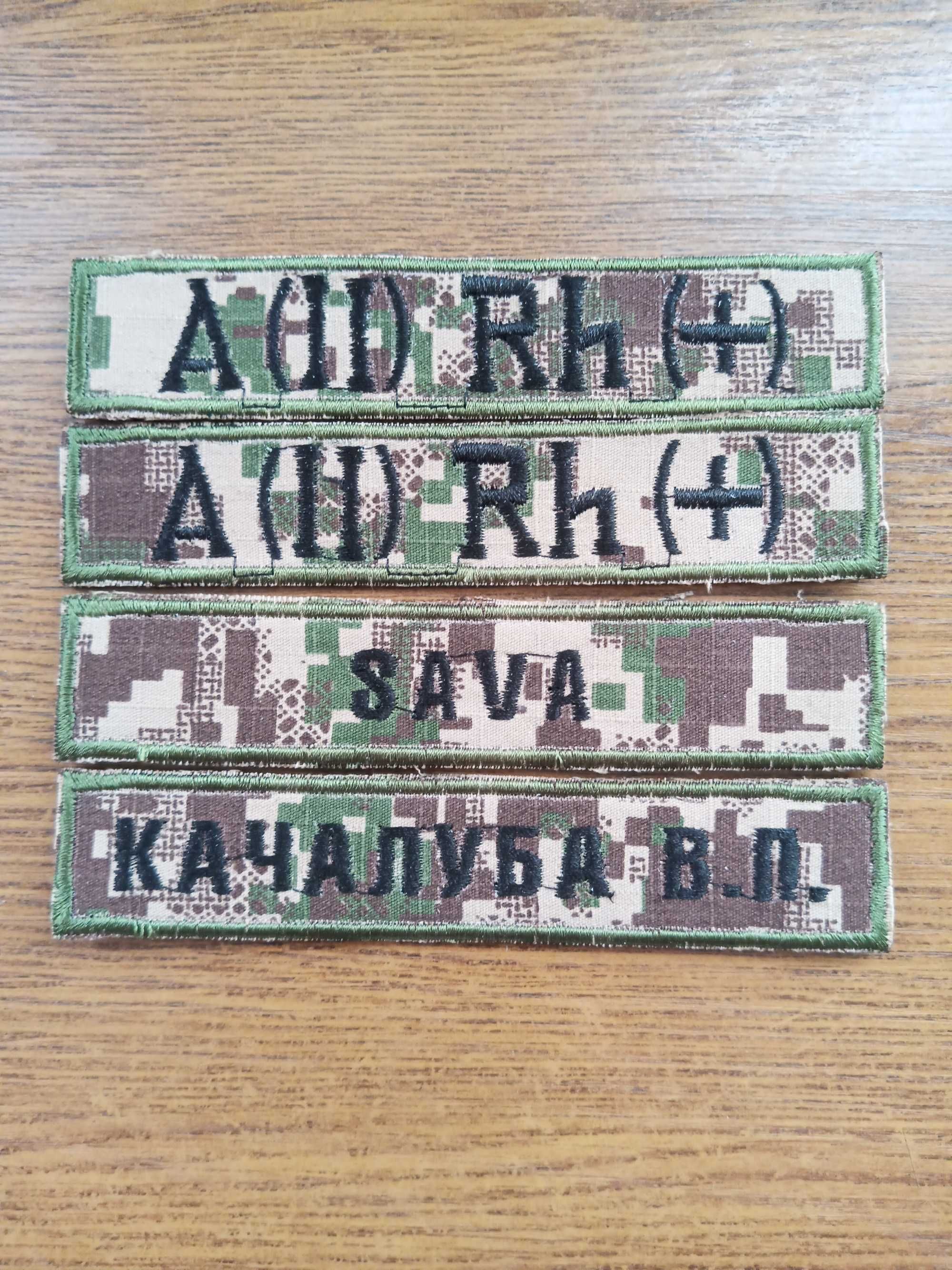 Прізвища НГУ Хижак, Позивні НГУ Хижак, Гр крові НГУ, Нашивка НГУ Хижак