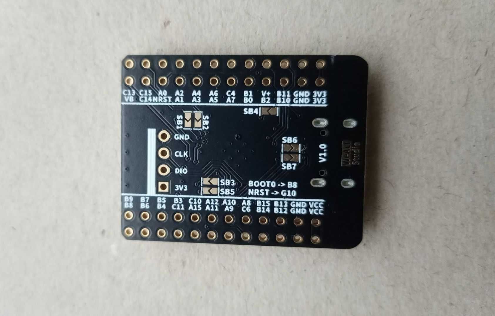 Отладочна плата STM32G431 Cortex-M4 170 MHz flash 128 kB RAM 32 kB