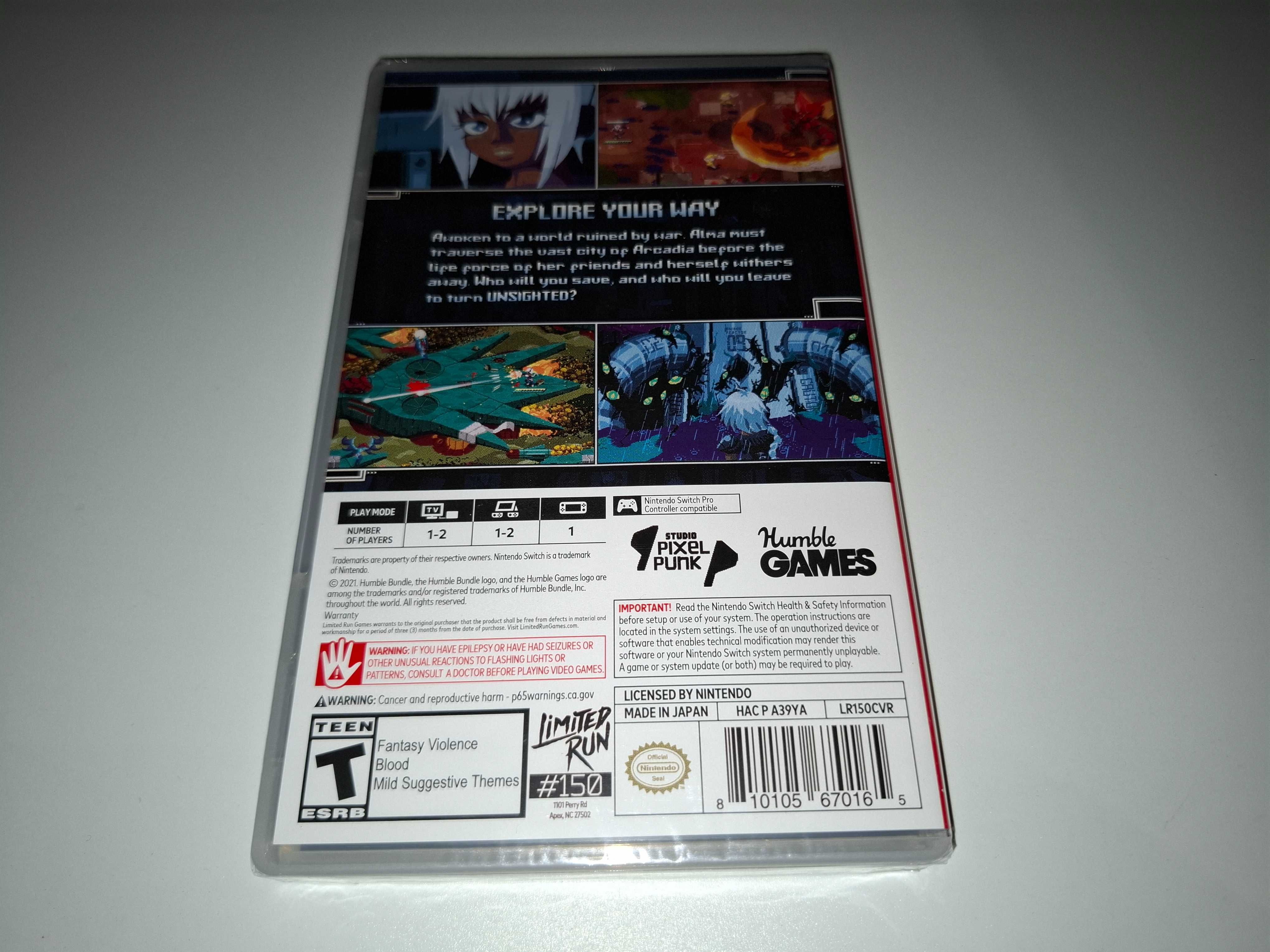 Unsighted [Nowa] Nintendo Switch GameX Sosnowiec