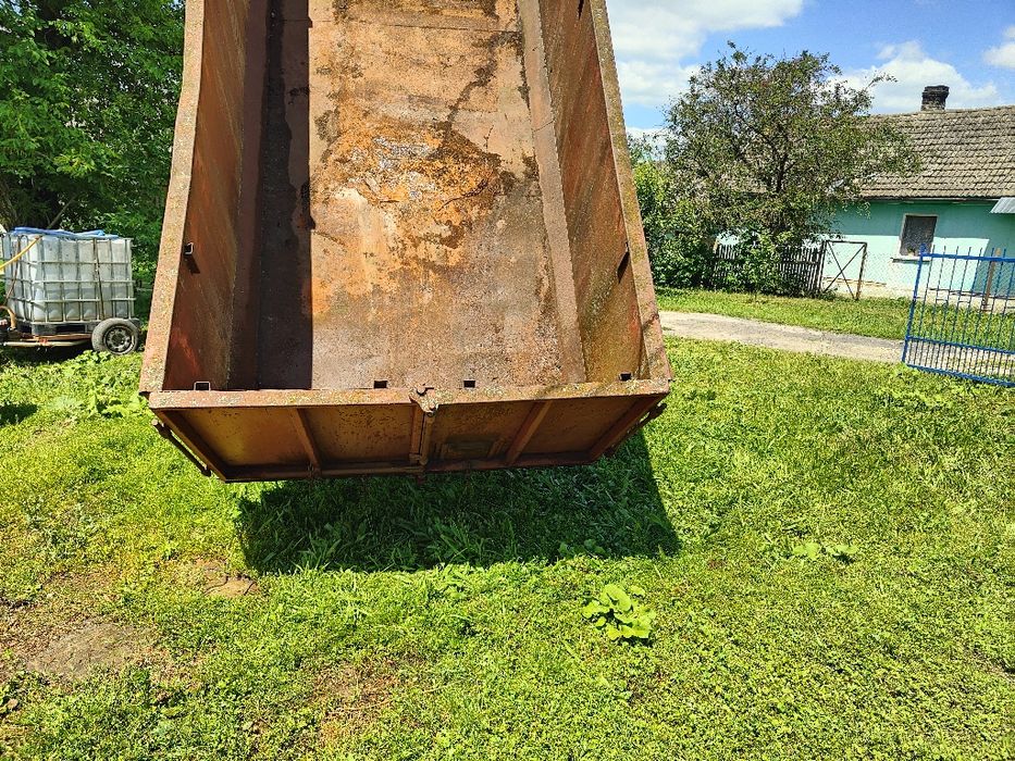 Przyczepa Skorupowa wywrotka kiper tandem jedno ośka