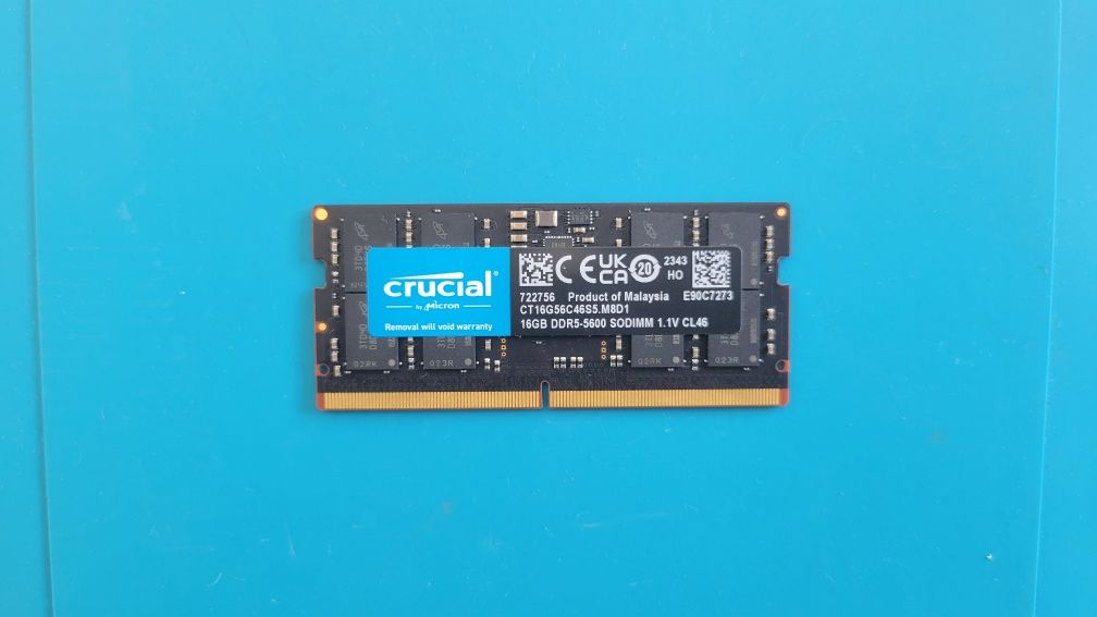 Memória RAM Crucial 16GB DDR5-5600