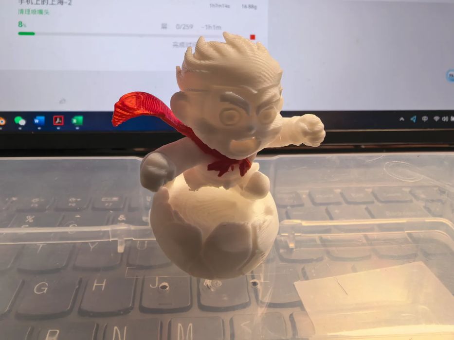 Figuras "A Lenda do Rei Macaco"