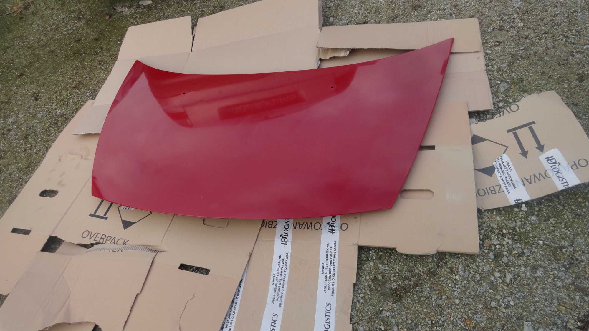 Maska Citroen C 3 Kolor KJFD Czerwona Oryginał Demontaż Rok 02 do 2009