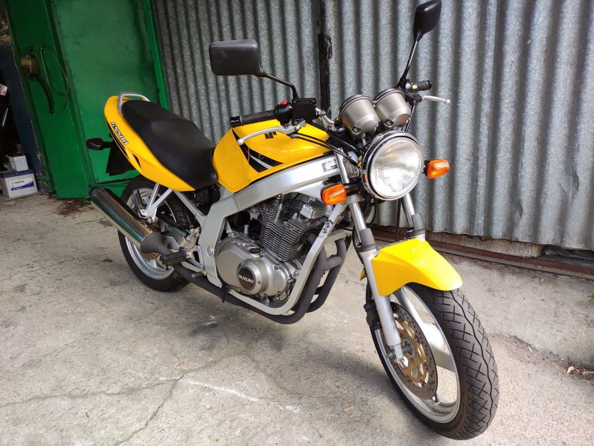 Suzuki GS 500 Naked na A2 oryginał 100% sprawny 18tkm RATY Transport