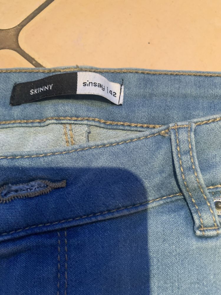 jeansy  skinny  Sinsay