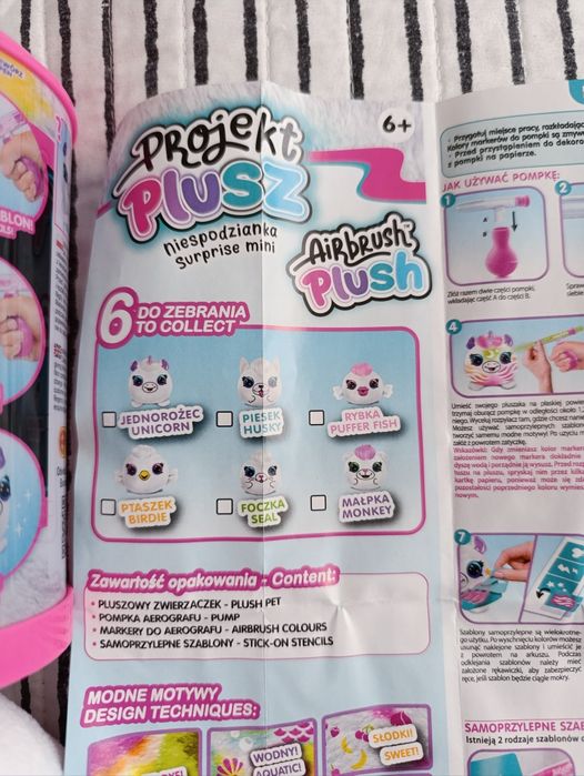 EPEE Projekt Plush Projekt Plusz tuba pies Husky piesek maskotka